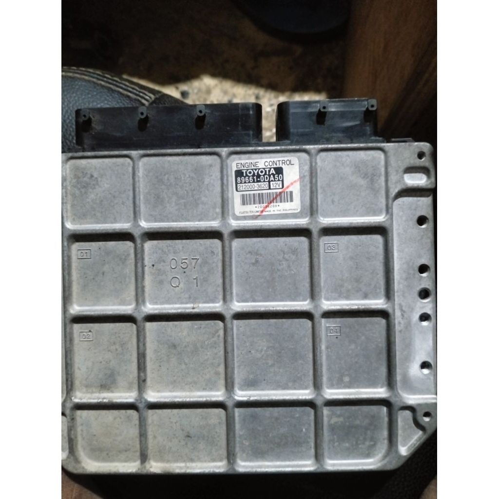 ECU Yaris Bakpao Manual Gen 1 Vios Gen 2 Copotan Ory Normal