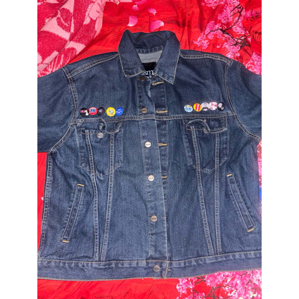 denim jaket thanksinsomnia indigo size M second