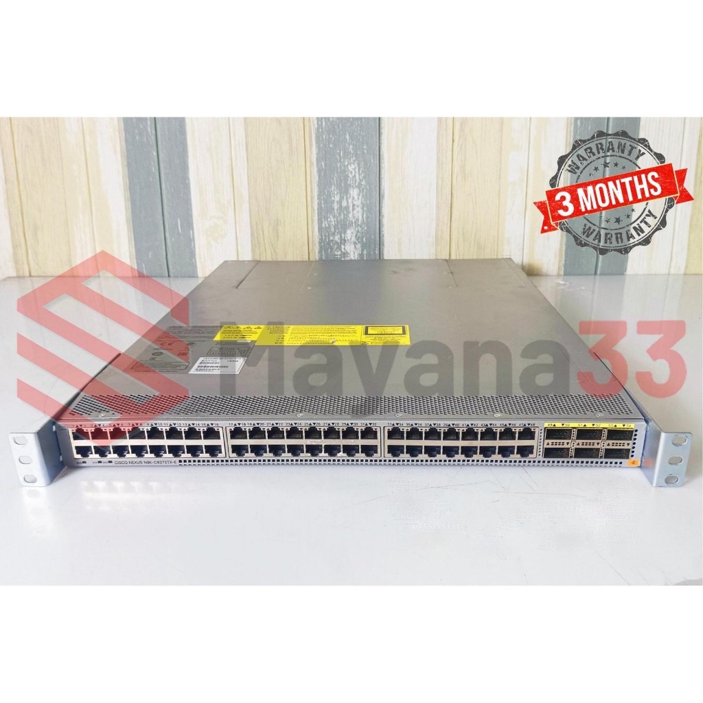 Switch Cisco Nexus 9000 Series 9300 N9K-C9372TX-E 6 Port QSFP 40GB