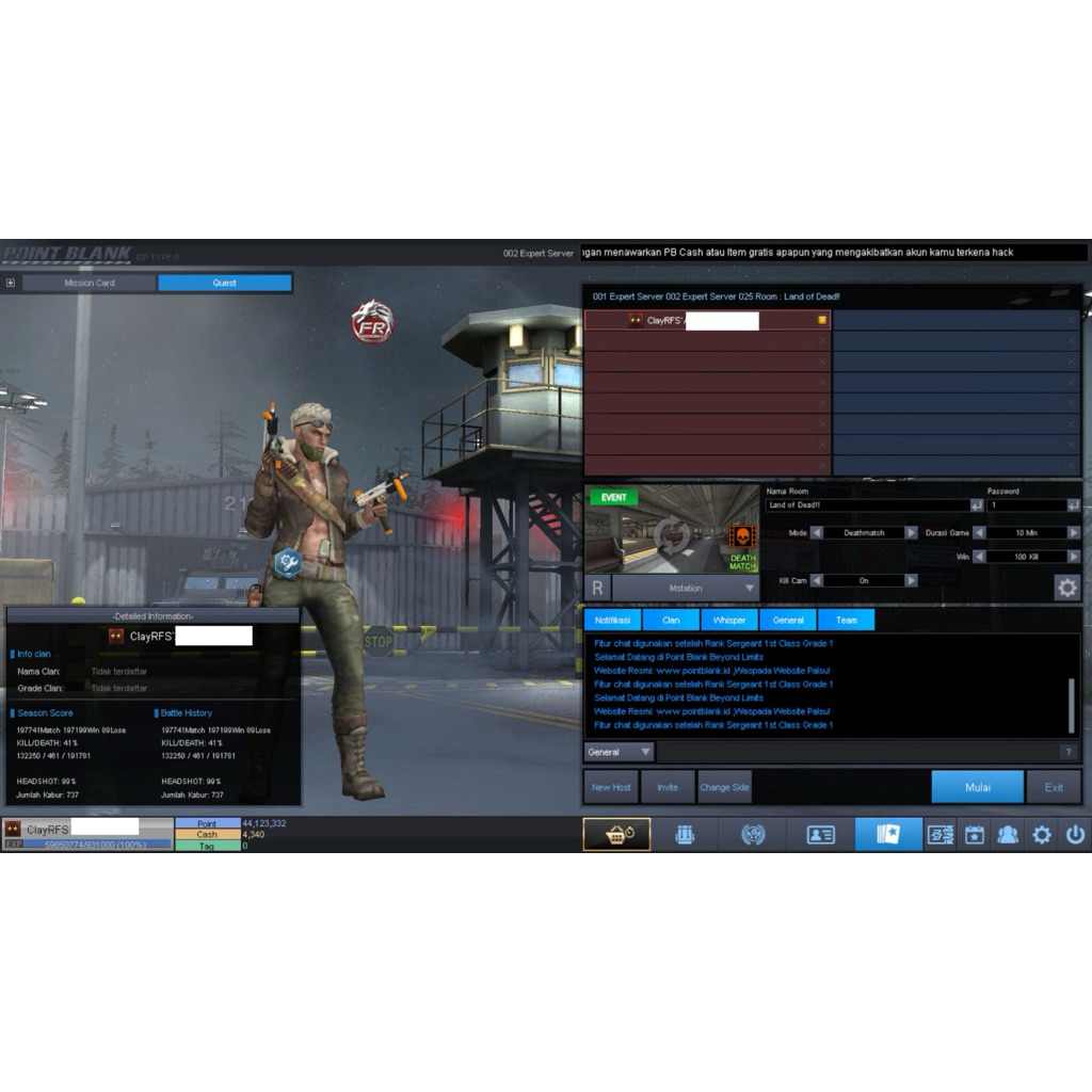 Char point blank bintang 2