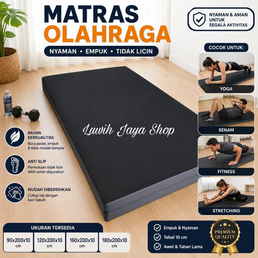 Termurah Matras Kasur Olahraga Yoga Terapi Rumah Sakit