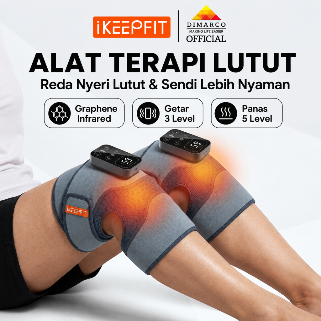 IKeepFit K09 Alat Terapi Lutut Nyeri Sendi Alat Pereda Nyeri Lutut Dan Sendi Alat Terapi Lutut Listr