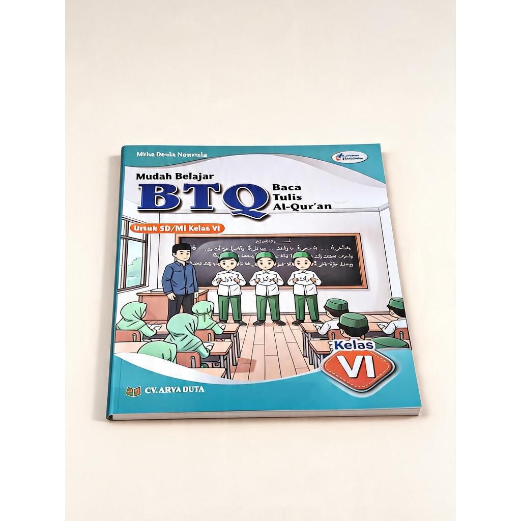 Mudah Belajar BTQ (Baca Tulis Al-Qur'an) Kelas 9 SMP/MTs | Buku Pendamping BTQ Kurikulum Sekolah