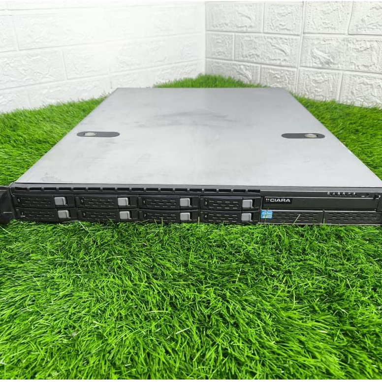 Server Ciara 1U Xeon 8Core Cpu 16Gb Ram 2x Sfp+ 10G Mikrotik X86 lv6