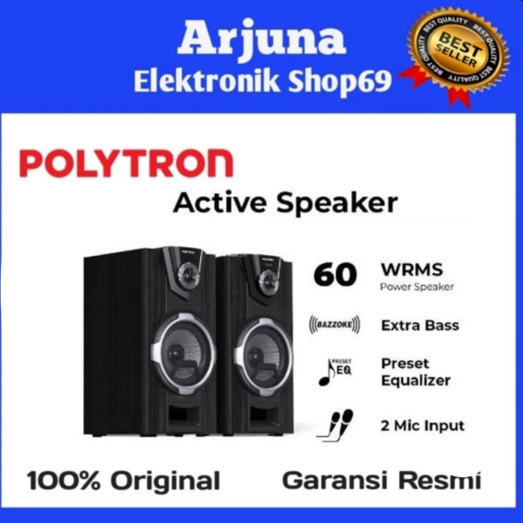 POLYTRON PAS 8F12 ACTIVE SPEAKER BLUETOOTH PAS8F12 8F12