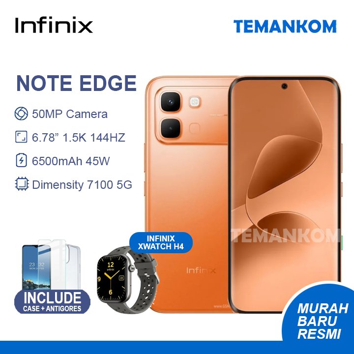 Infinix Note Edge 5G 8/128 16GB RAM 8+8 128GB 8GB Garansi Resmi