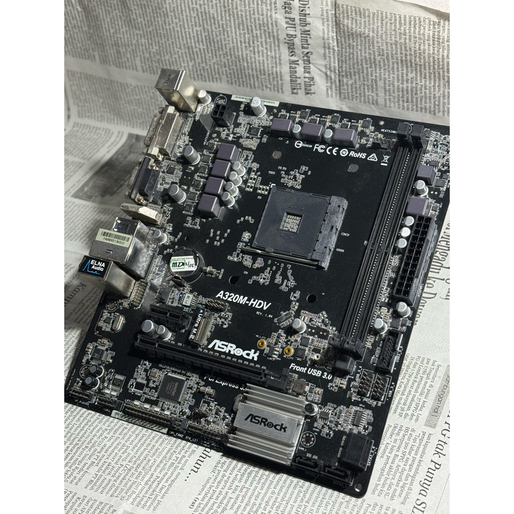 Paket AMD Ryzen 3 1200 + ASRock A320M-HDV