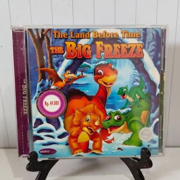 VCD DINOSAURUS THE LAND BEFORE TIME , THE BIG FREEZE (Original)