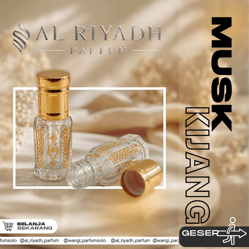 AL RIYADH MUSK KIJANG BIBIT MURNI PARFUM COLET