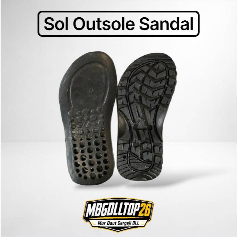 Sol Outsole Sepatu Sandal Universal | Sol Alas Bawah Sepatu Sandal Universal