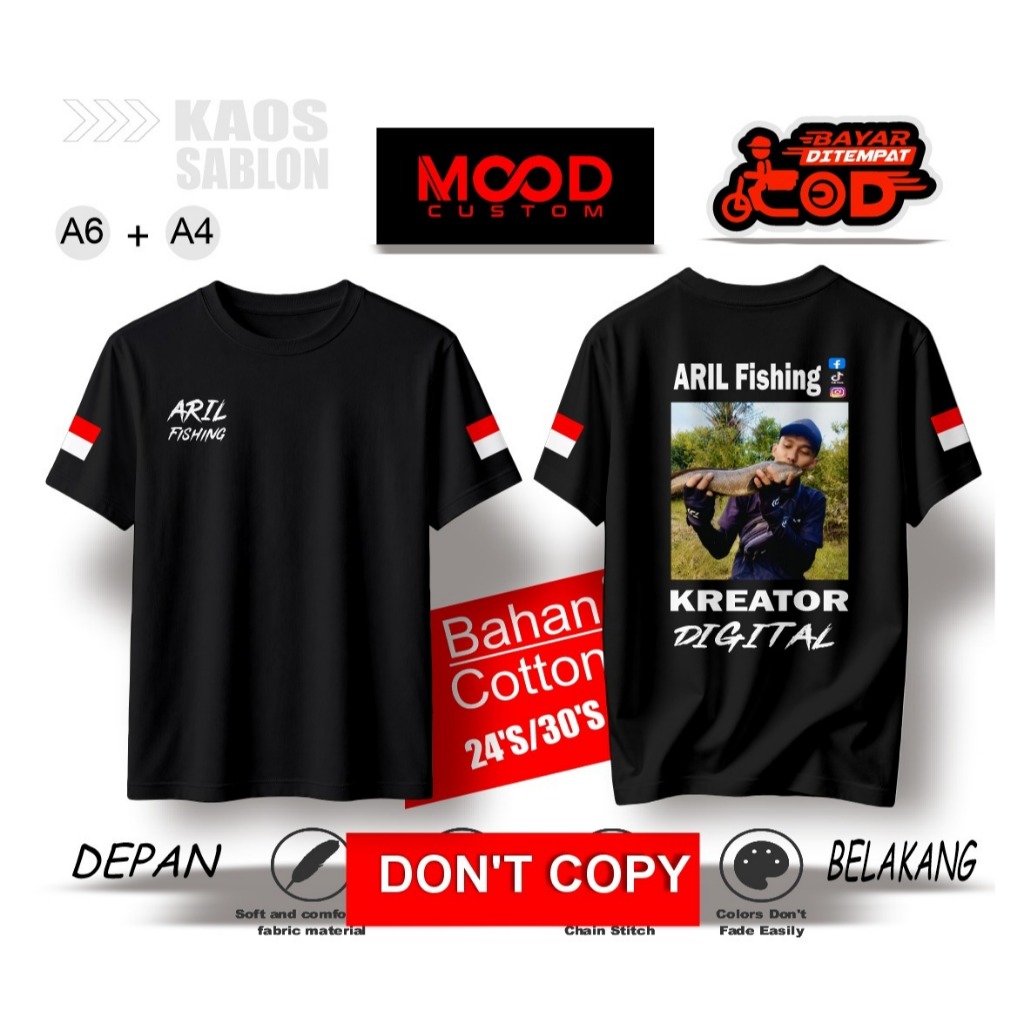 KAOS DESAIN aril fishing