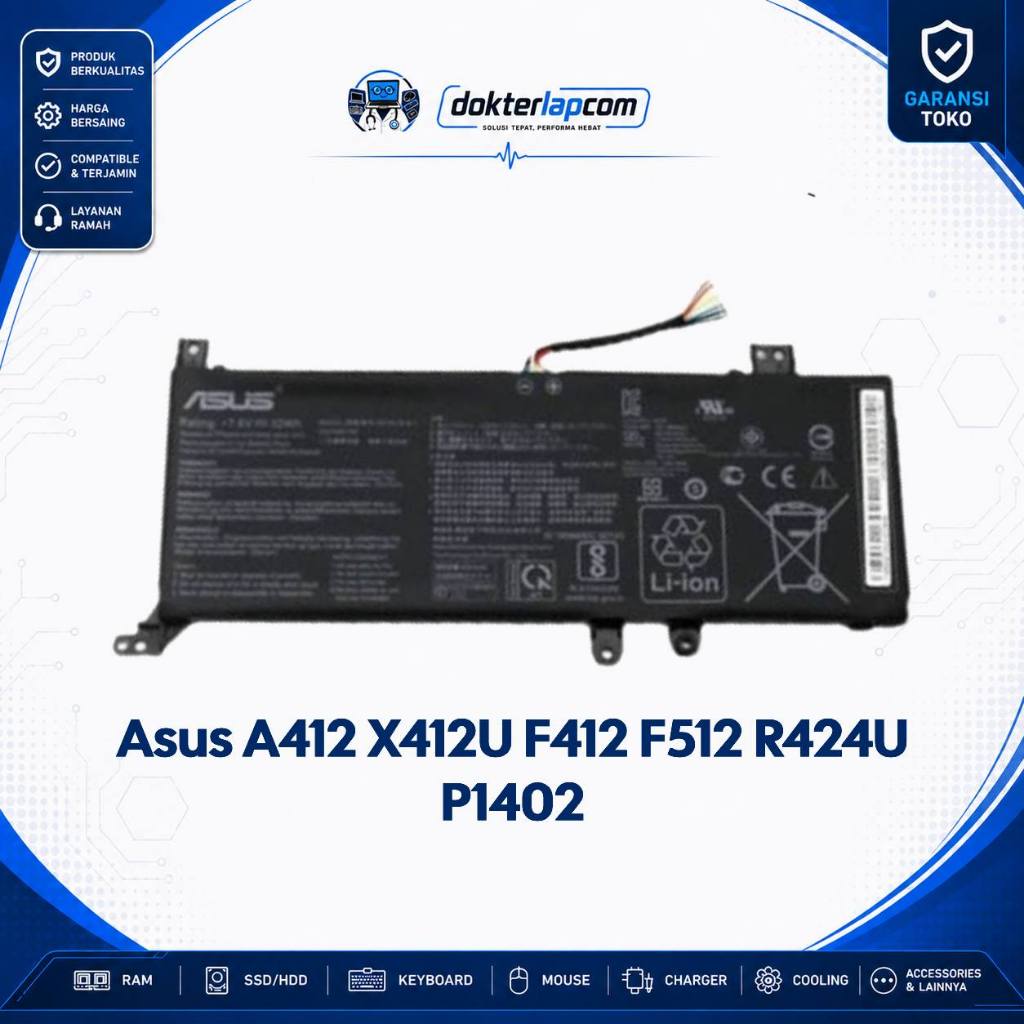 Original Asus A412D A412DA A412F A412FL X412FL X412