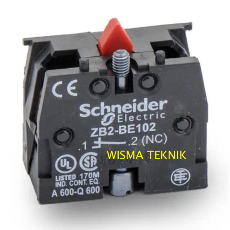KONTAK BLOK/ CONTACT BLOCK NC SCHNEIDER ZB2BE102