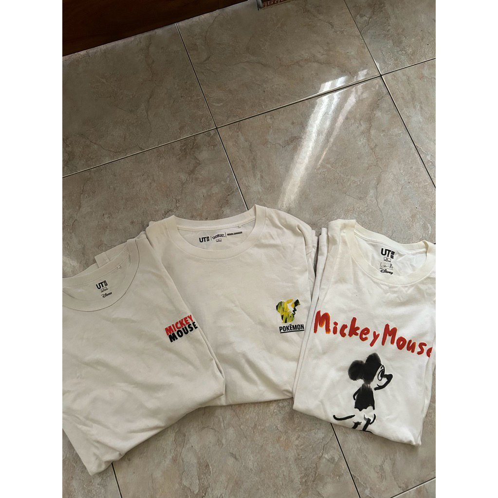 kaos uniqlo second