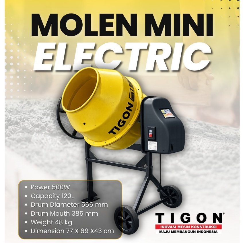 Molen Mini Electric Tigon type TCM-120 L