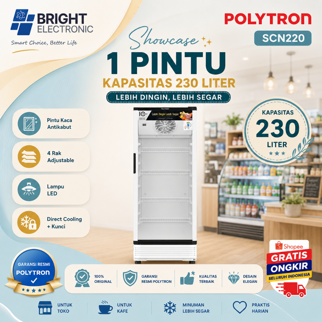 POLYTRON SHOWCASE FASTCOOL SCN220/SCN-220/SCN 220