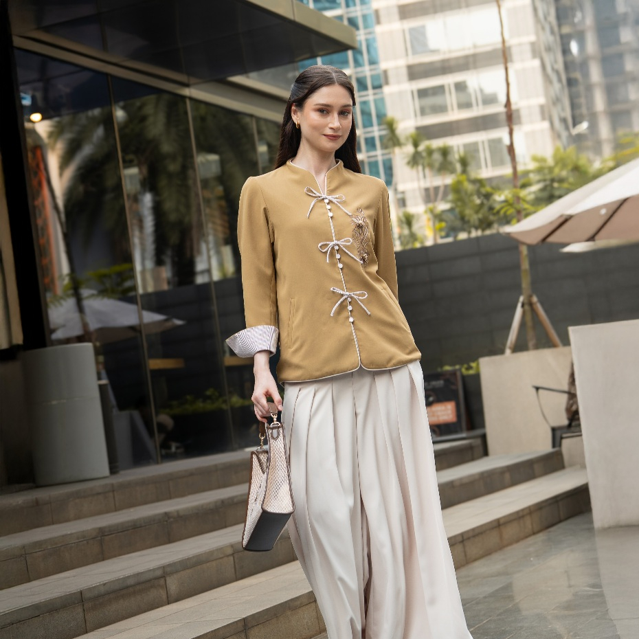 VAIA Atelier - Atasan Kemeja Wanita Talina