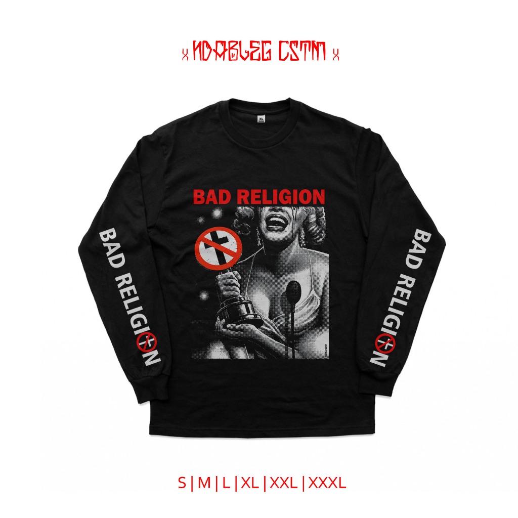 kaos band bad religion tshirt bad religion