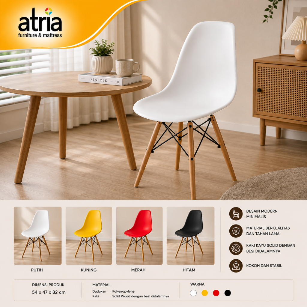 Atria Kursi Minimalis Dekoratif Atria Ragna Chair