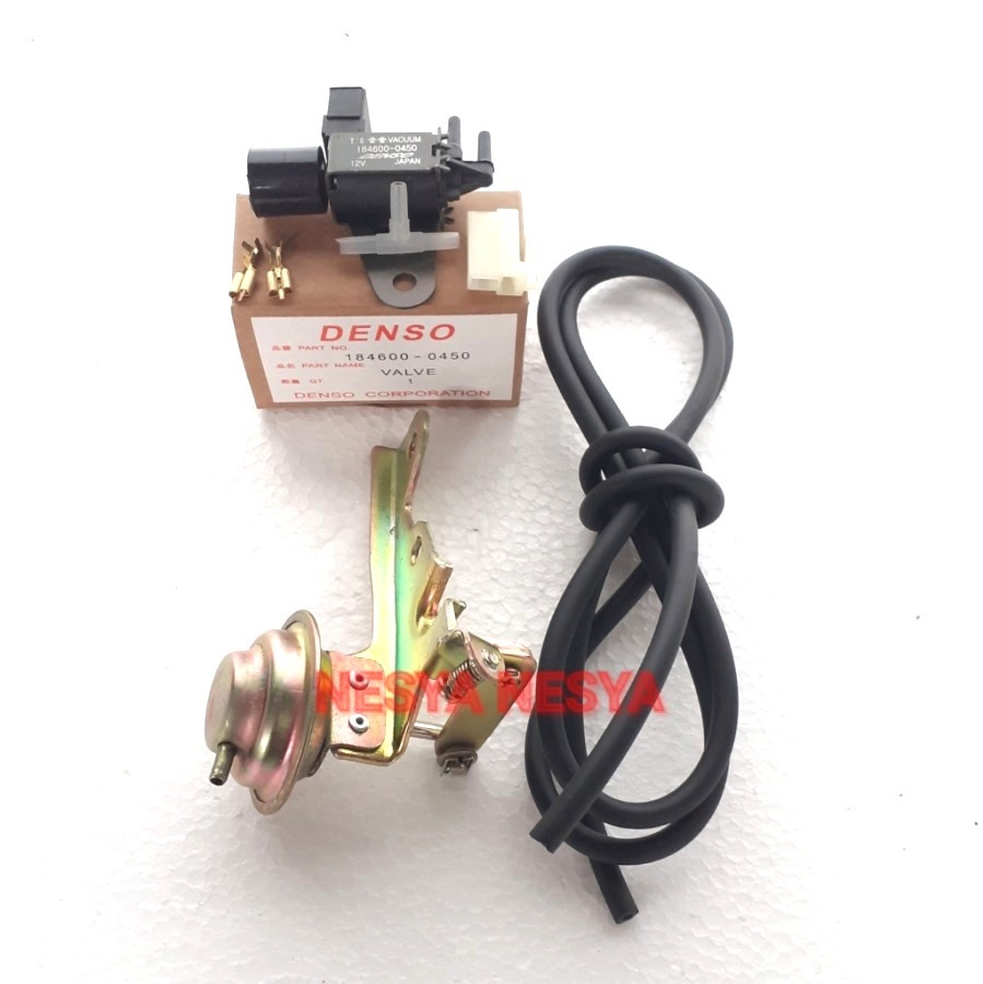 Vacuum Vaccum Vacum Vakum Idle Up + Selenoid + Selang Vakum AC Mobil Toyota Kijang Kapsul BENSIN SSX
