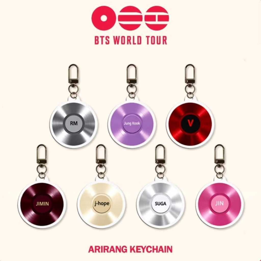 (READY STOCK) BTS ARIRANG WORLD TOUR ACRYLIC KEYCHAIN / KEYCHAIN BTS / GANTUNGAN KUNCI BTS JUNGKOOK 