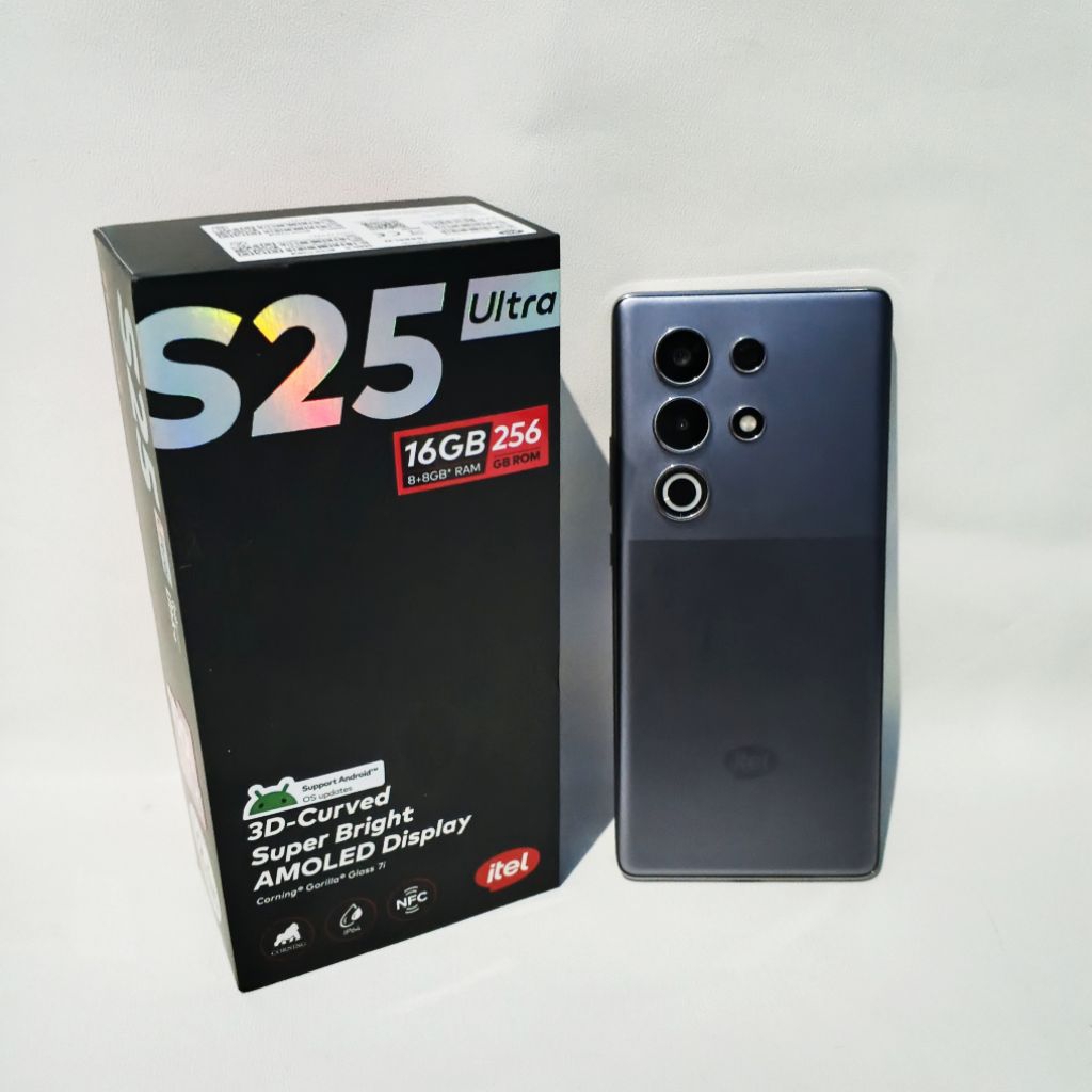 Itel S25 Ultra 8/256 Second Fullset Garansi Resmi Masih Jalan