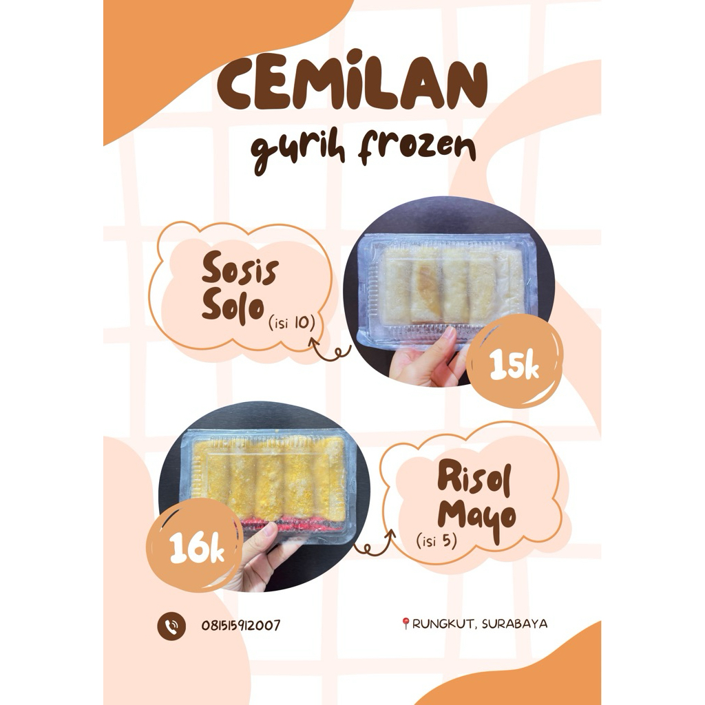RISOL MAYO DAN SOSIS SOLO FROZEN
