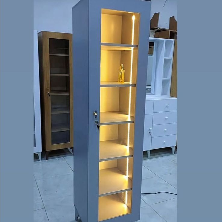 Rak Buku Serbaguna Jumbo - RSG 10 Putih, Desain Elegan, Mudah Dirakit