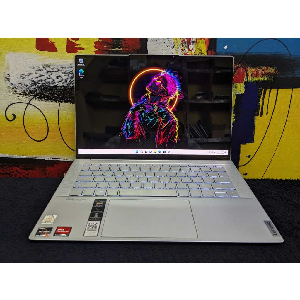Laptop Lenovo Yoga Slim 7 Carbon AMD Ryzen 7 5800U RAM 16 SSD 1TB Touch OLED 2K