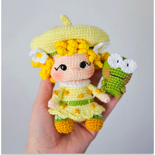 Lemon Meringue {Pdf File Pattern/ Pola Amigurumi}
