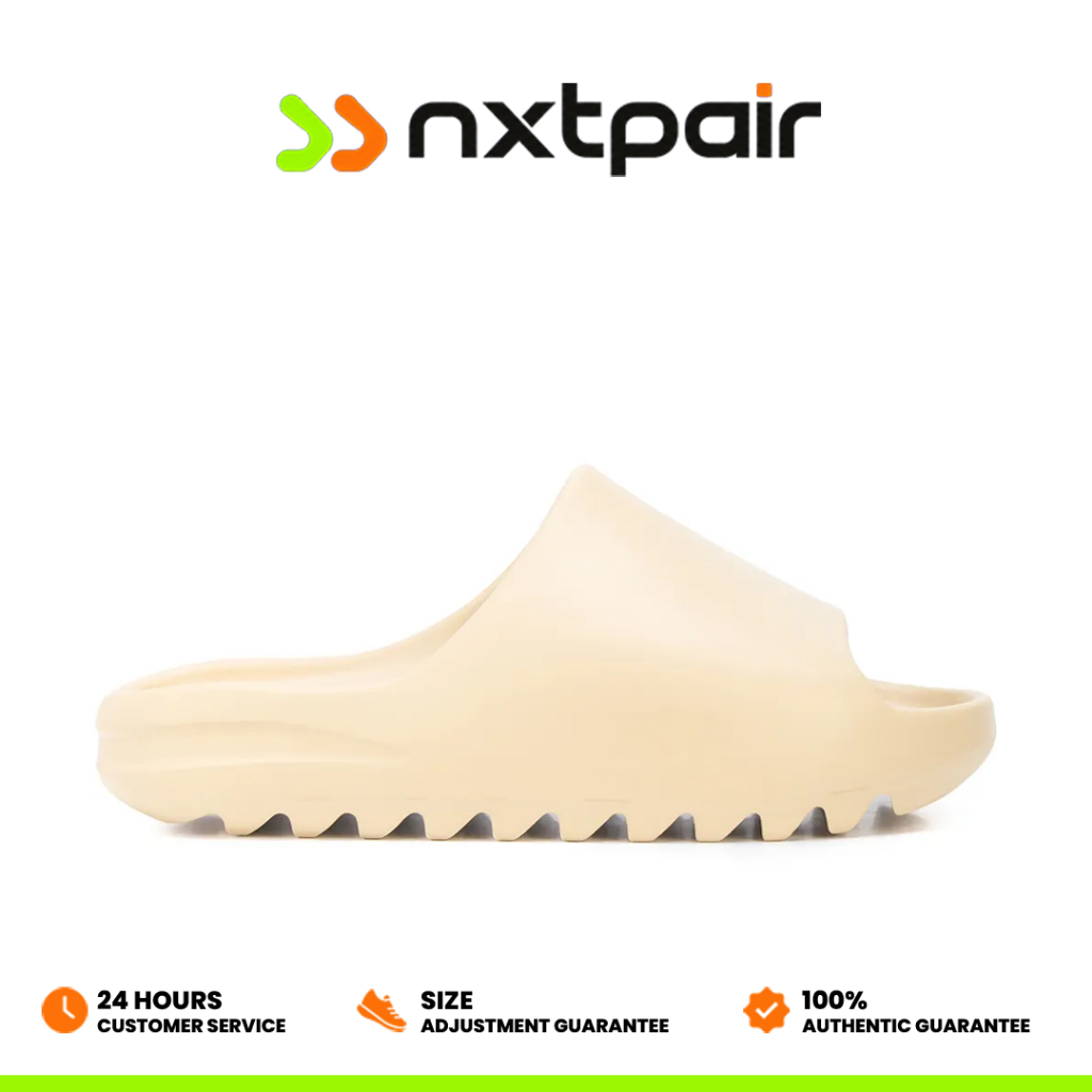 NXTPAIR - Yeezy Slide Desert Sand White Sand Slides