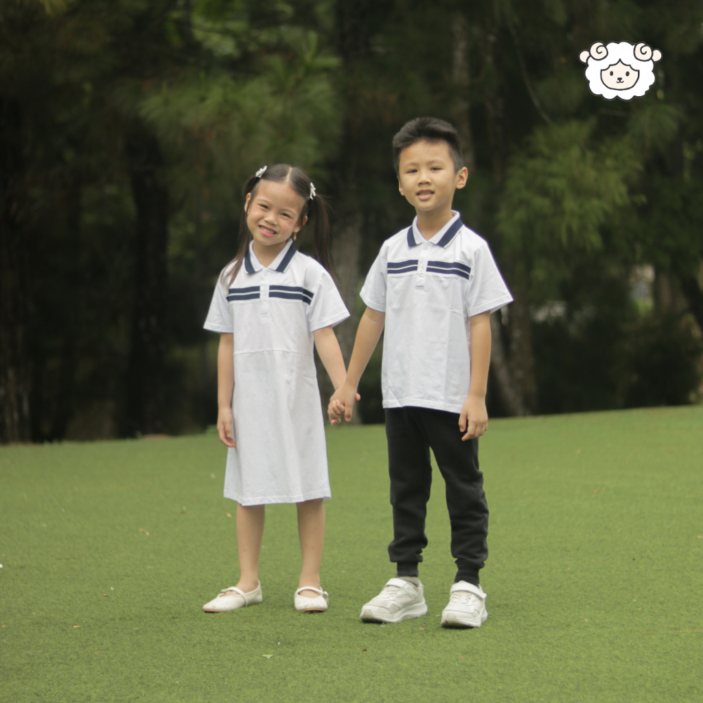 LYZORA – DINA Polo Dress Anak Perempuan