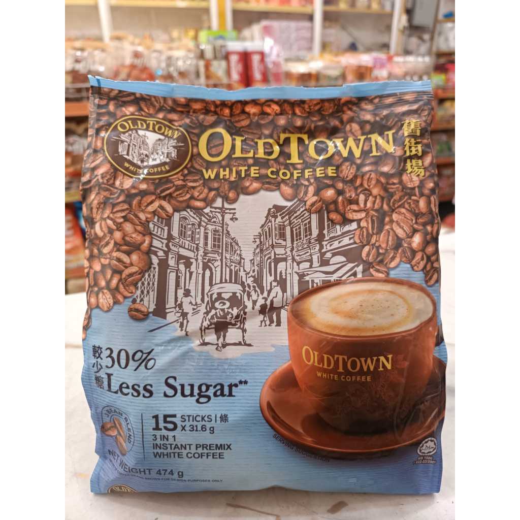 Old town white coffee 30% Less sugar 15 stik