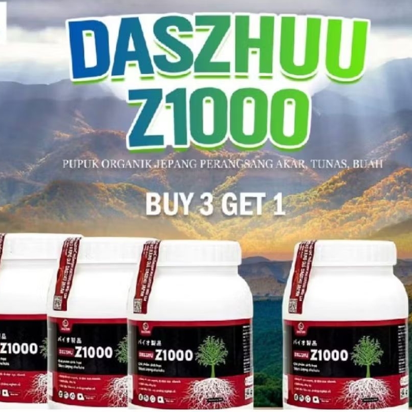 1KG Pupuk Dasshu Z1000 Jepang - Meningkatkan Regenerasi Akar