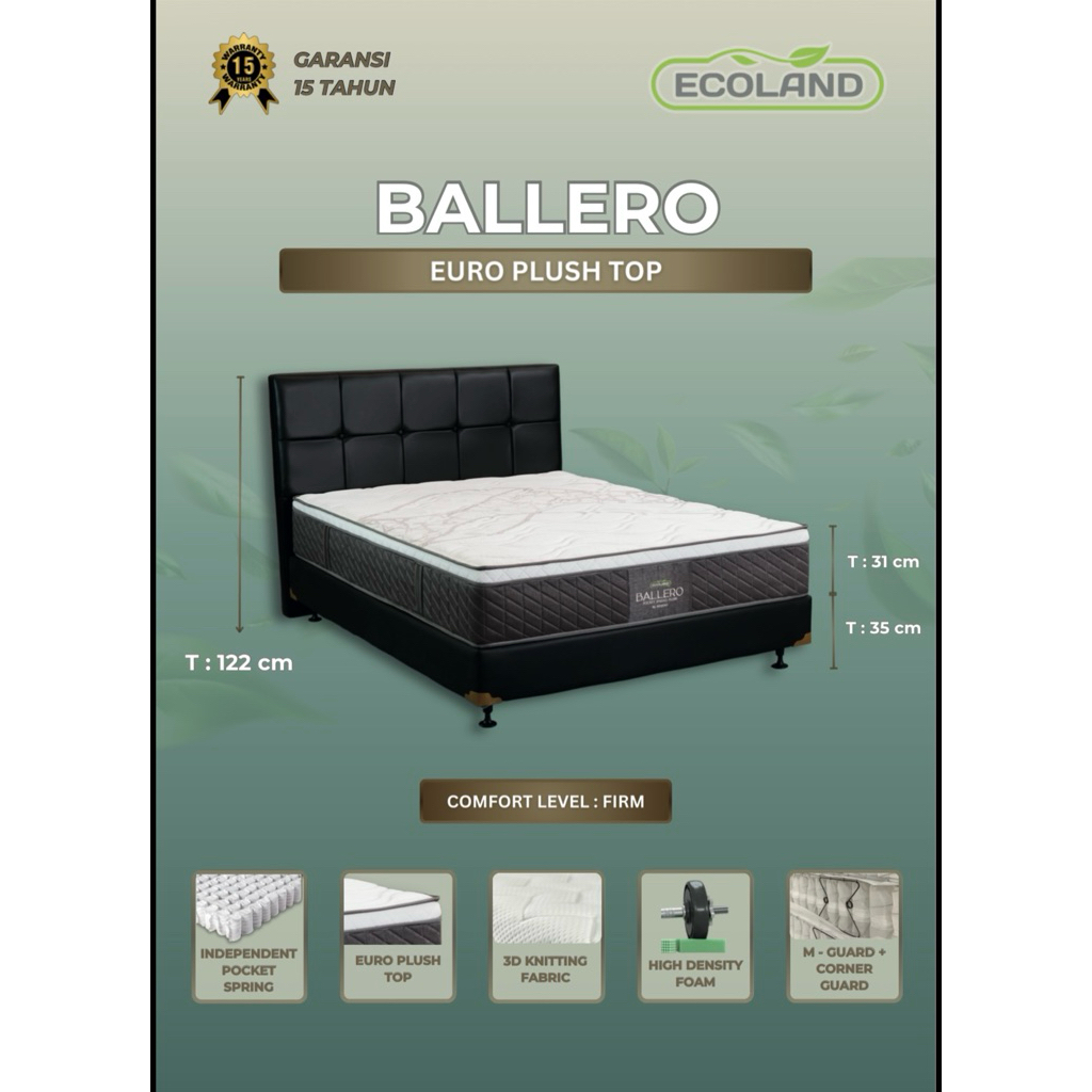 Ecoland Ballero Kasur Premium