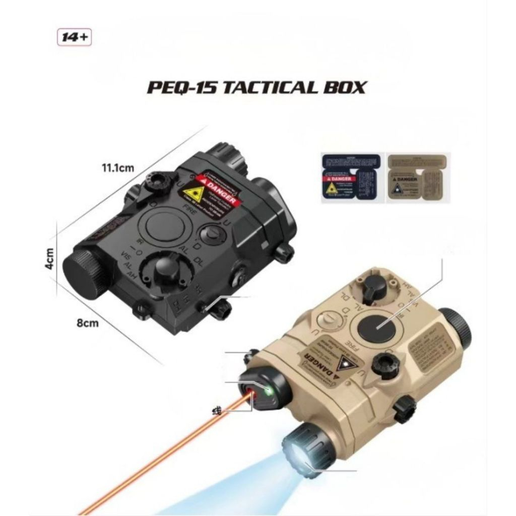 Mainan WGB Anpeq Abs Senter + Laser Dummy