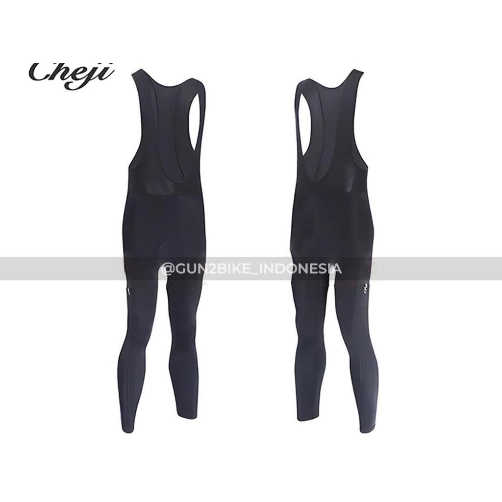 Celana Panjang Bib CHEJI Men Bib Long Pro CJ-Carson Black