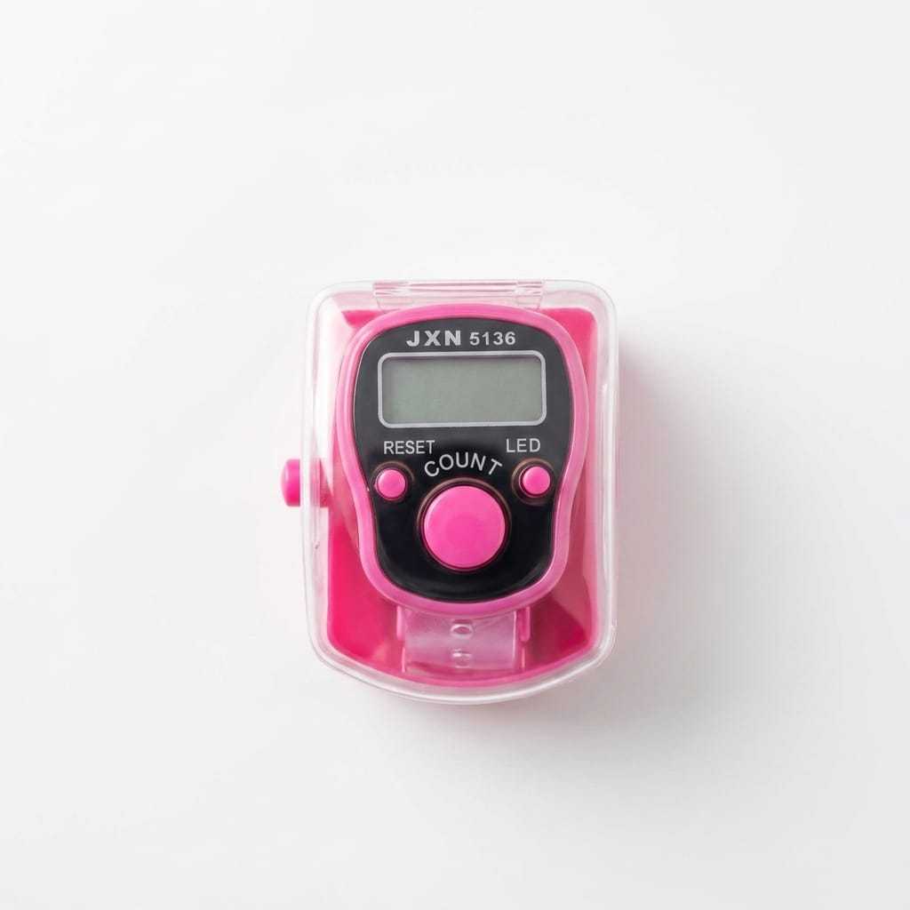 TASBIH DIGITAL JXN 5136  Warna Random Counting Pencil Sharpener LED Reset Portable