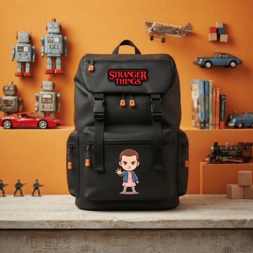 TABITUS - CUT 024 P958 Stranger Things Eleven Chibi Tas Sekolah Anak Laki-Laki Casual Kasual Ransel 