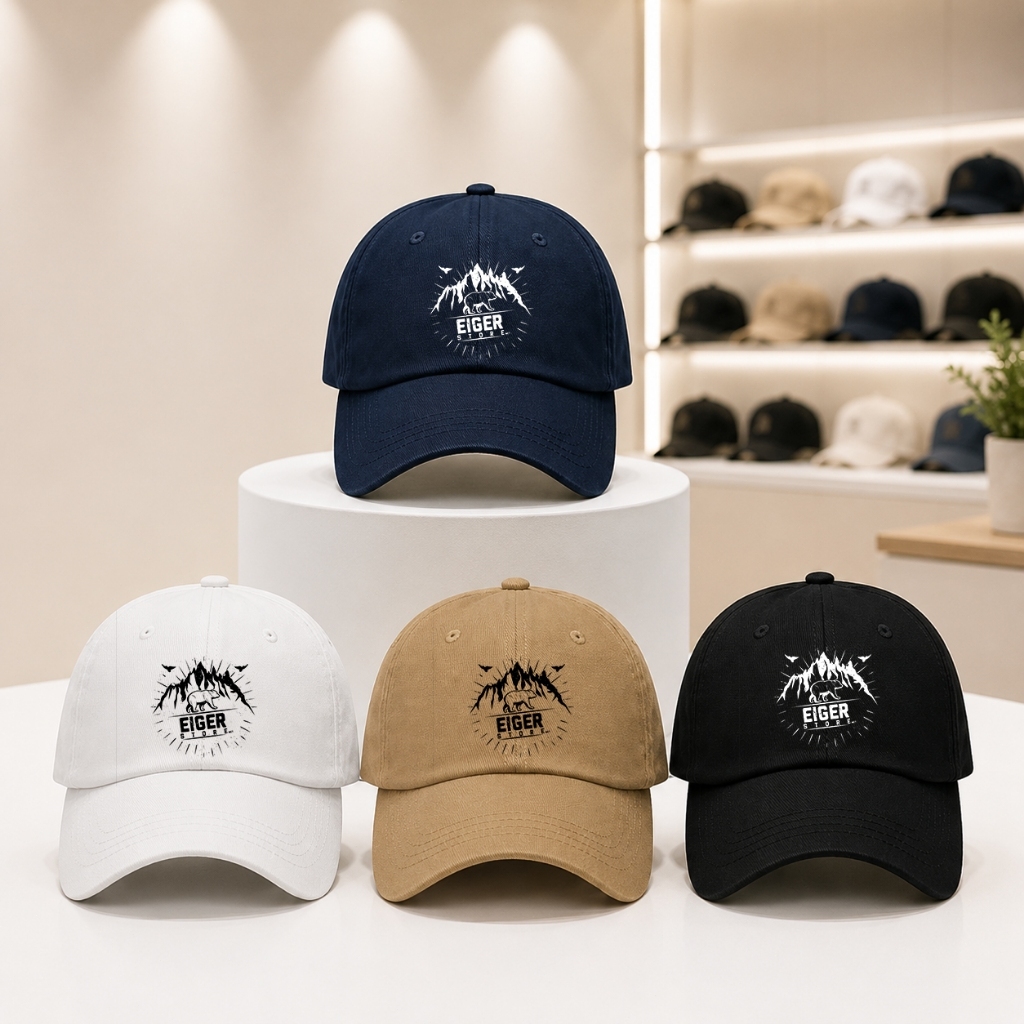 Topi EIGER Tropical Adventure Original 100% / Topi Gunung Outdoor Anti Silau / Topi Baseball Cowok C
