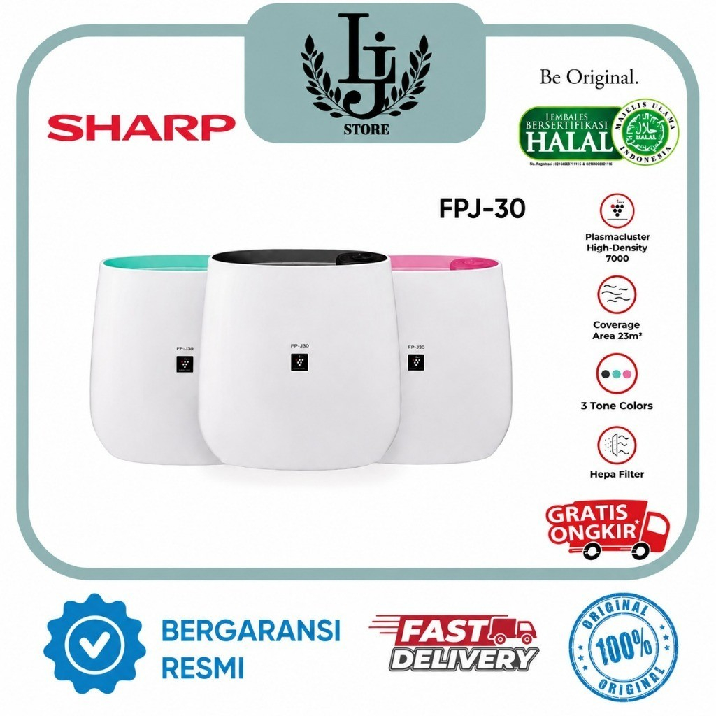 Air Purifier Sharp FP-J30Y Air Purifier Sharp