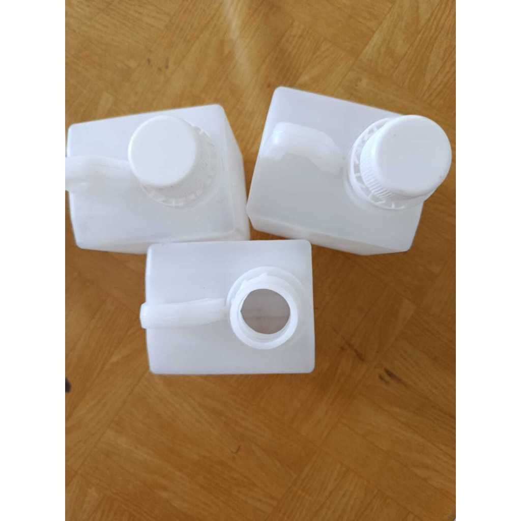 JERIGEN 500 ML HDPE PLUG+ TUTUP SEGEL/ DERIGEN 500 ML PUTIH HDPE