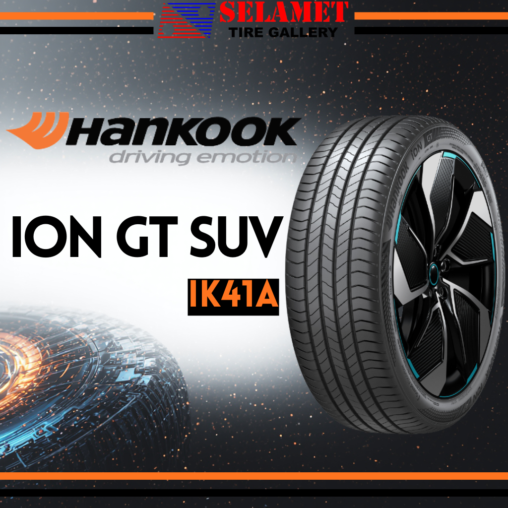 Ban Mobil Listrik EV Wuling Cloud Cherry Omoda E5 Hankook 215/55 R18 iON GT SUV IK41A