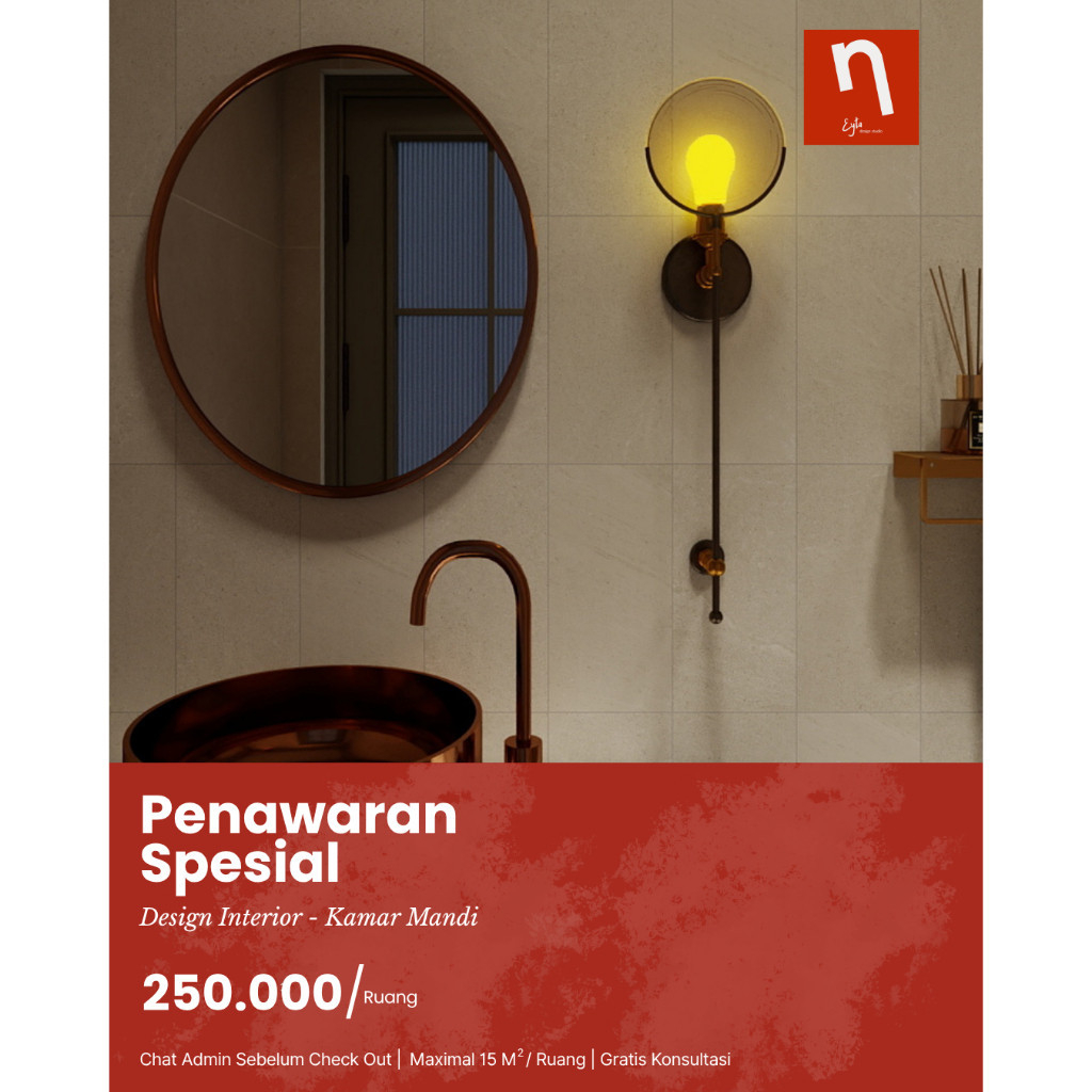 Desain Interior Kamar Mandi