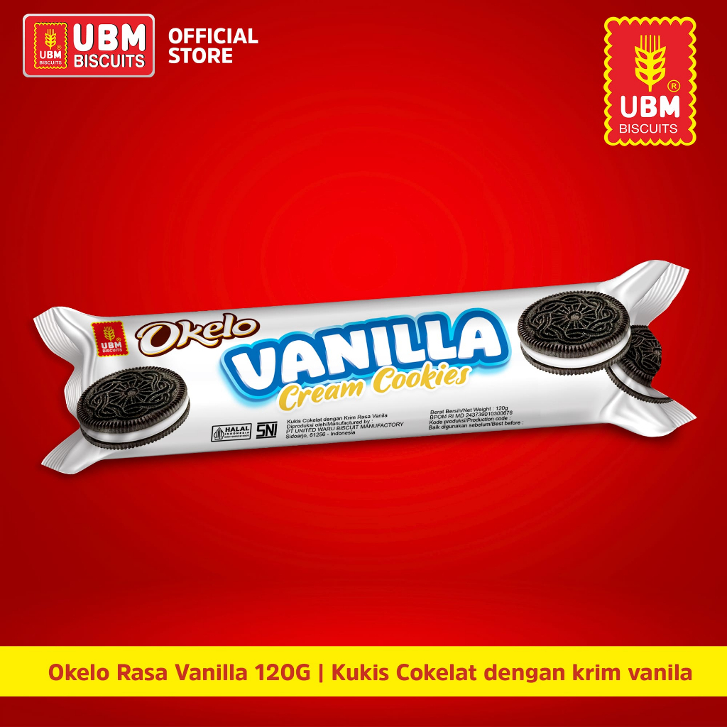 OKELO RASA VANILLA 120 GRAM