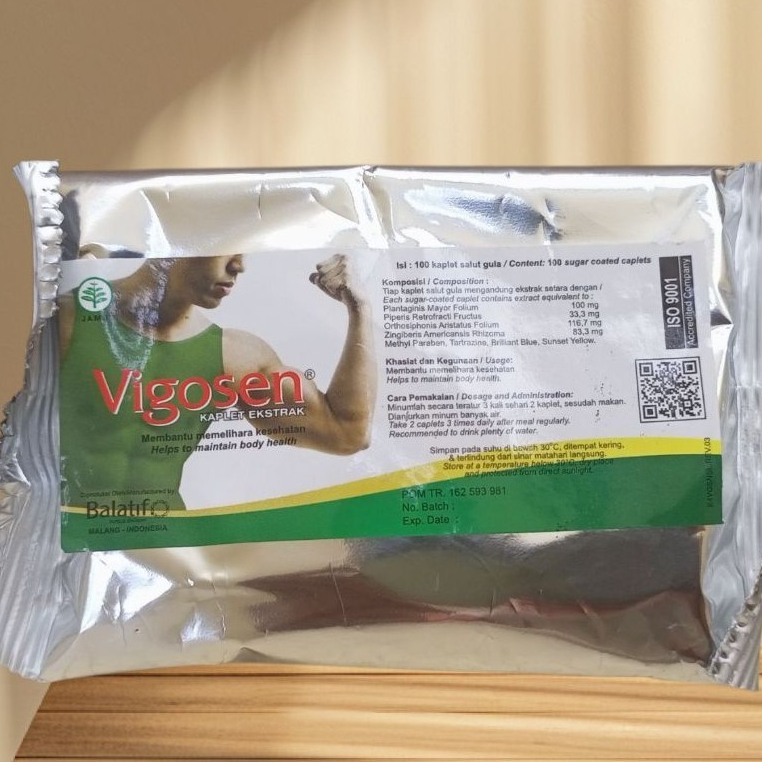 vigosen kaplet untuk melancarkan buang air kecil