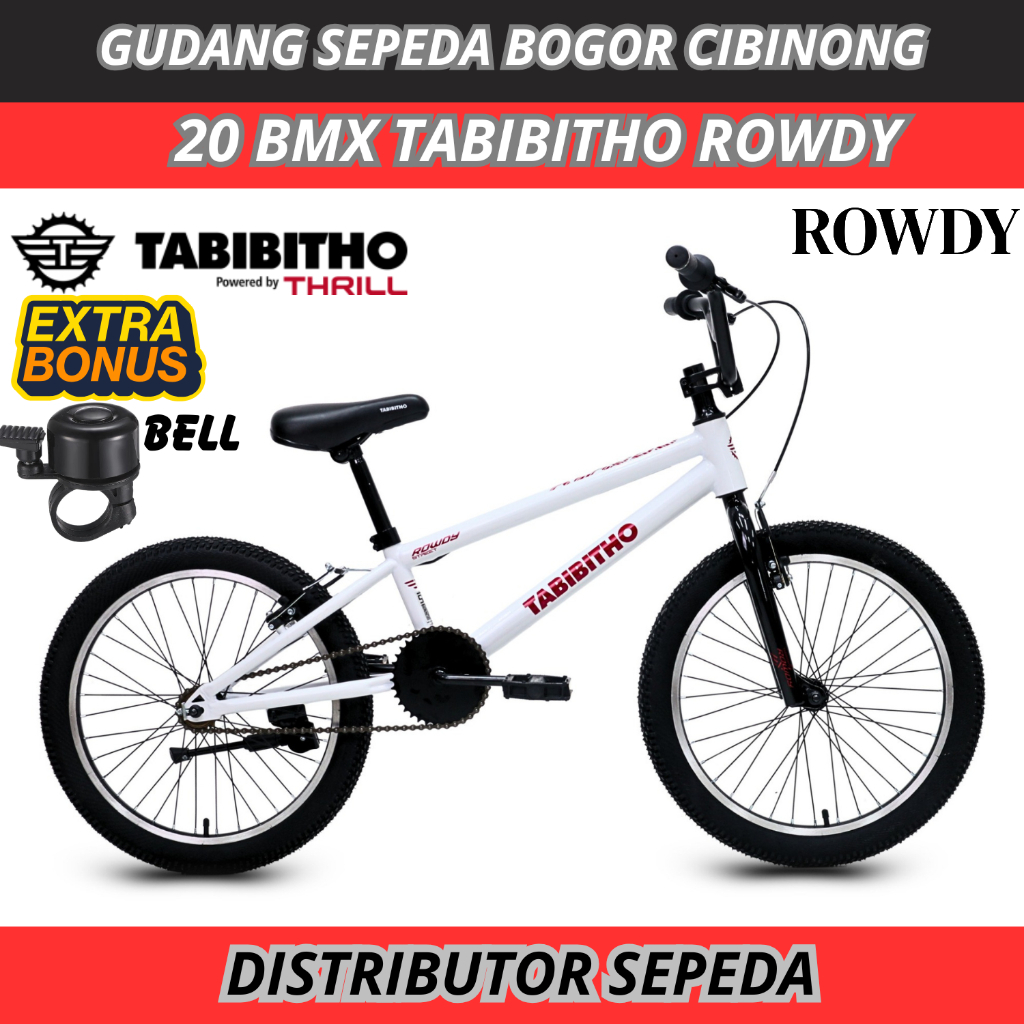 Sepeda Bmx 20 Tabibitho ROWDY by Thrill