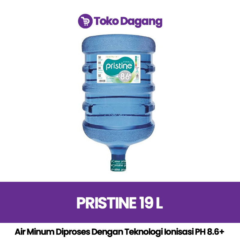 Pristine Galon 19 L (Galon+Isi)