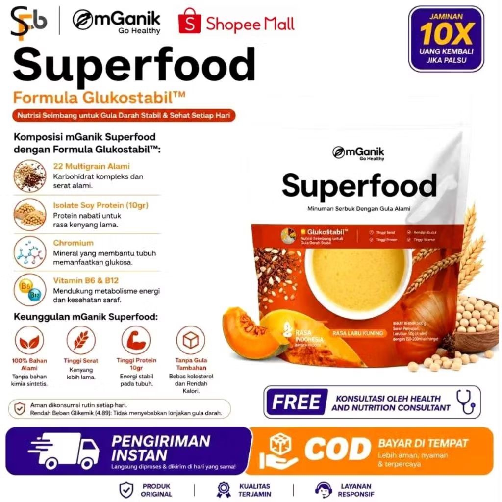 MGANIK  Multigrain Superfood sachet
