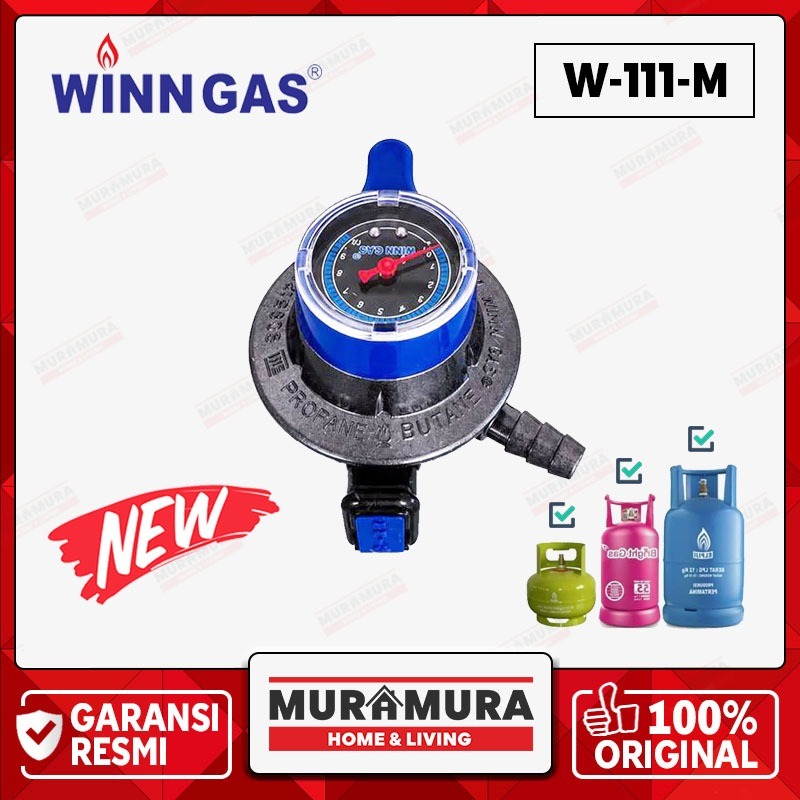 [Produk Baru] WINN GAS W-111-M Regulator Tekanan Rendah
